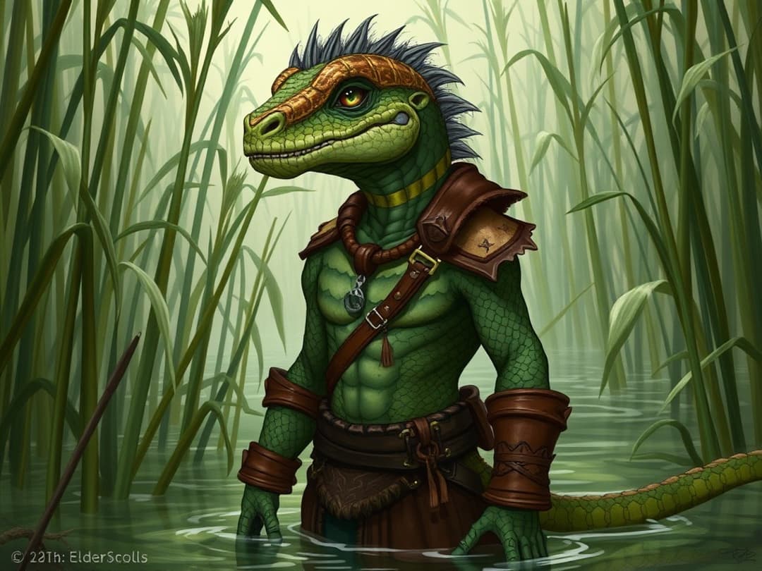 argonian illustration