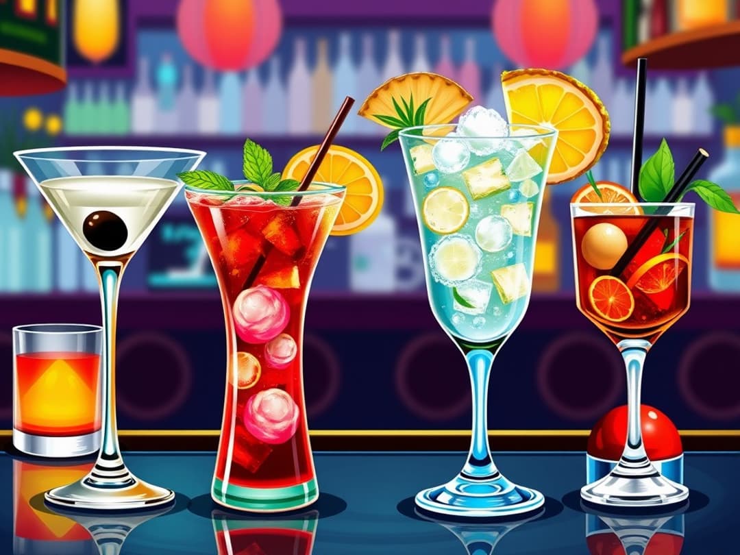 cocktail illustration