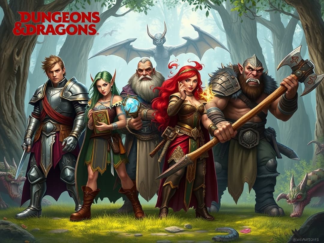 dnd character illustration