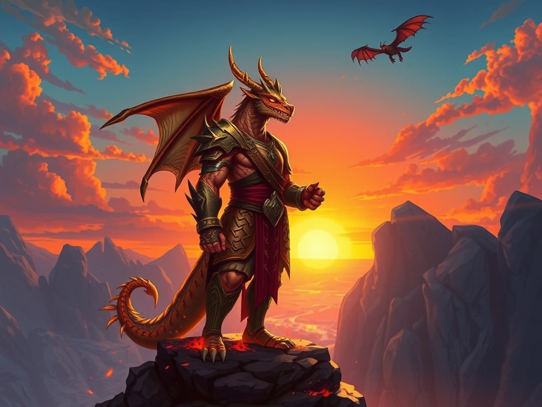 dragonborn illustration