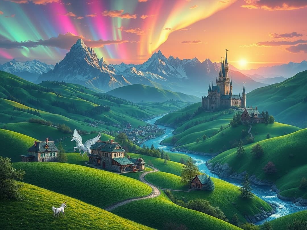 Fantasy country name generator illustration