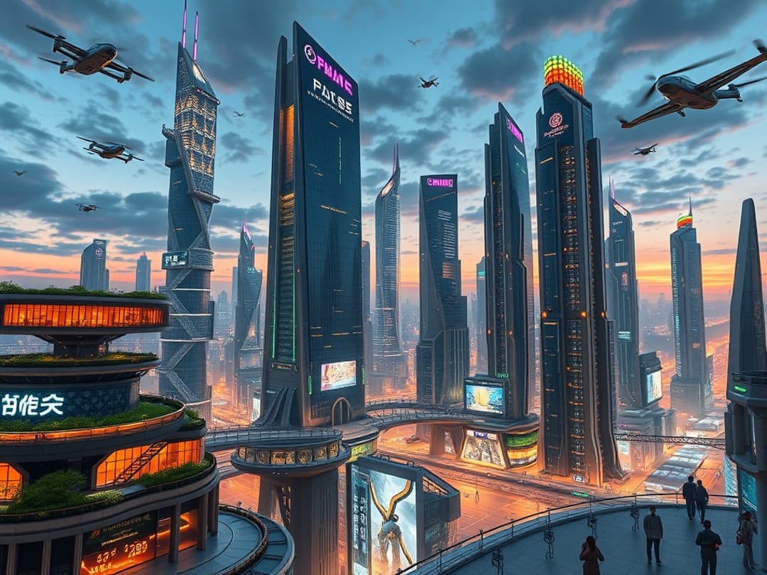 futuristic illustration