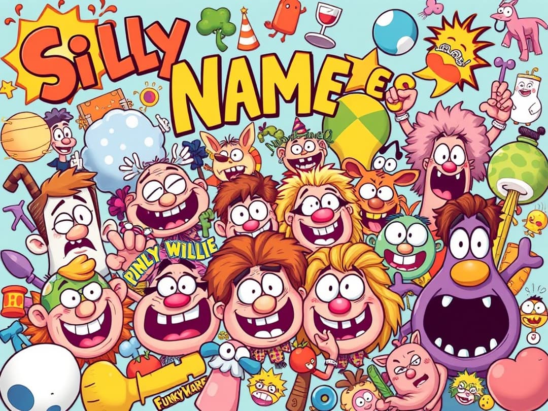 Goofy ahh name generator illustration