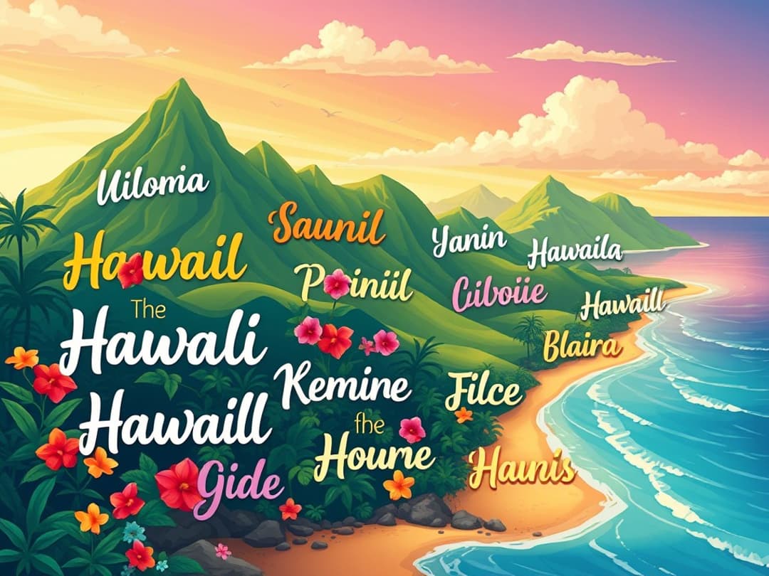 hawaiian illustration