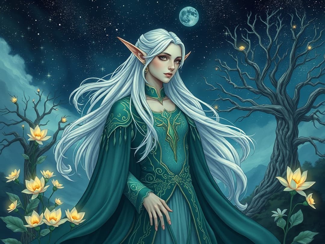 high elf illustration