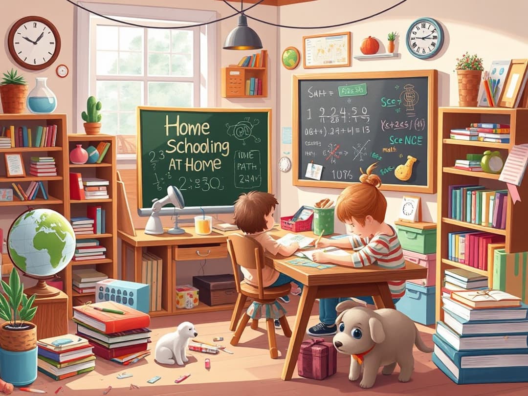 Homeschool name generator illustration