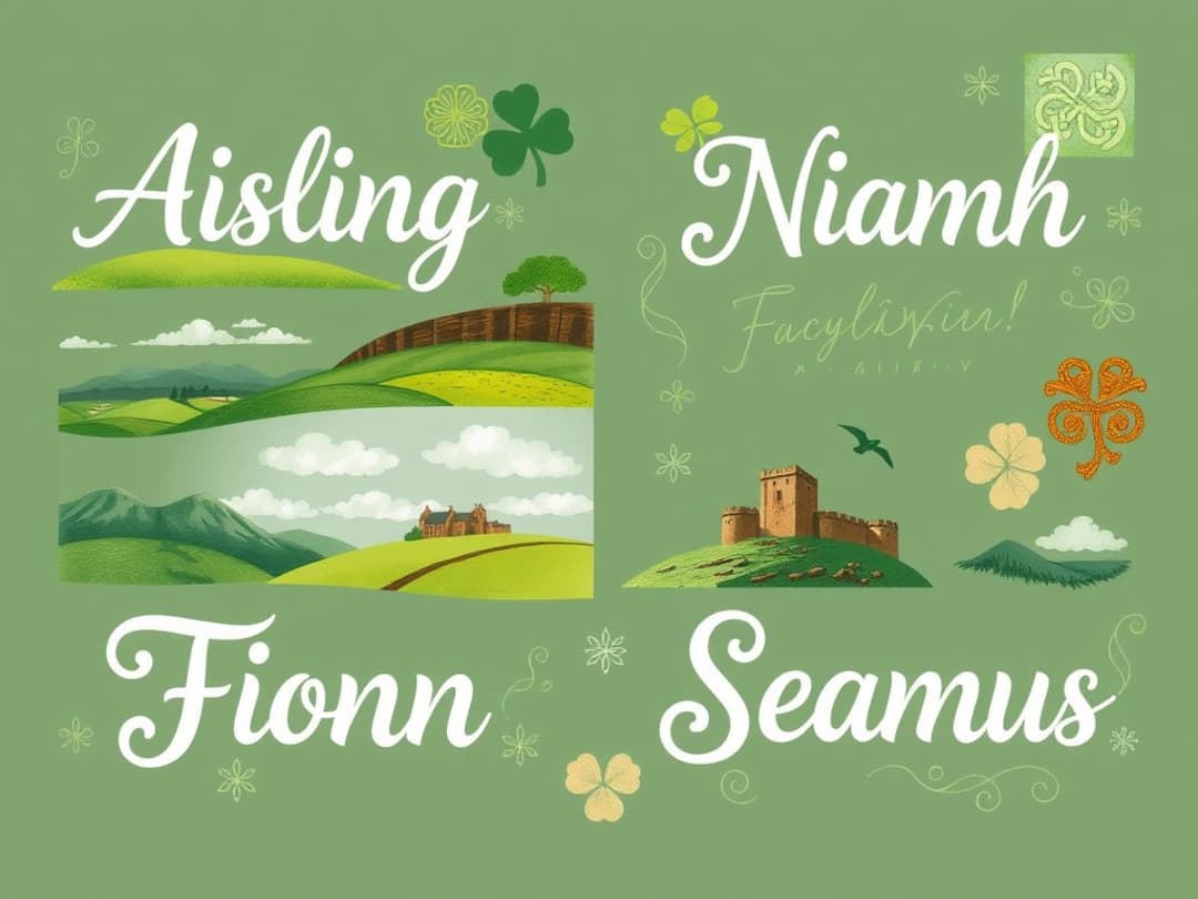 Irish name generator illustration
