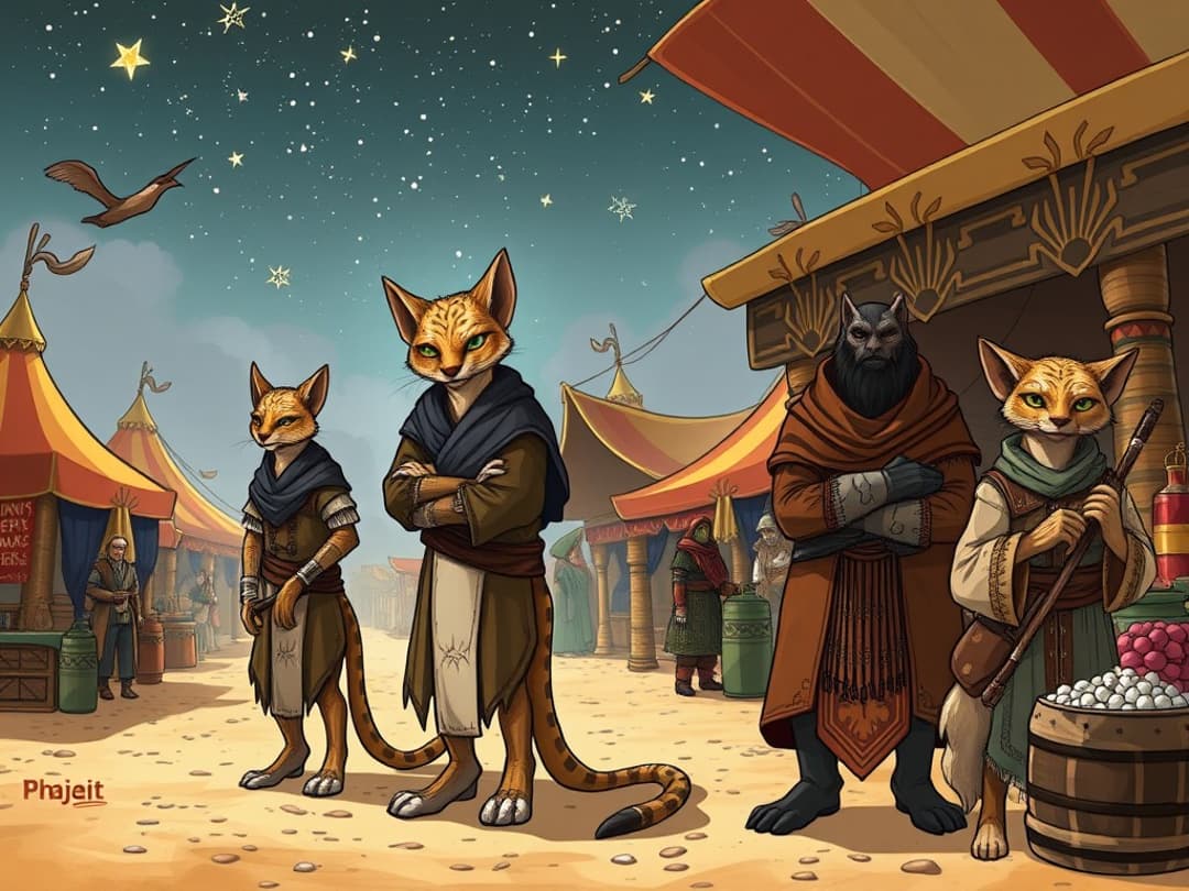 khajiit illustration