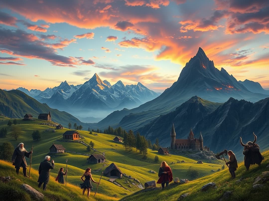 Lord of the rings name generator illustration
