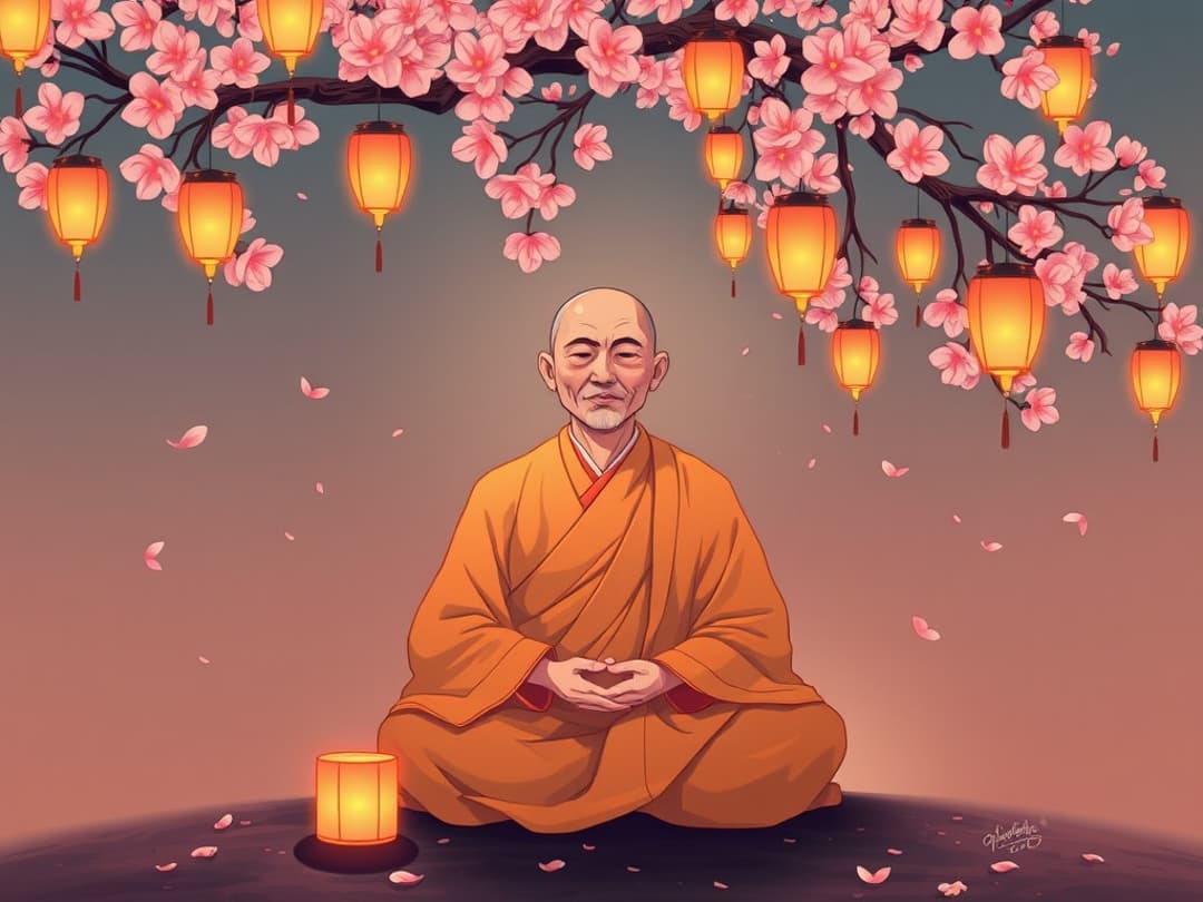Monk name generator illustration