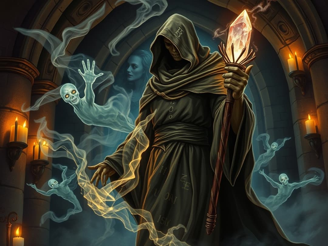 necromancer illustration