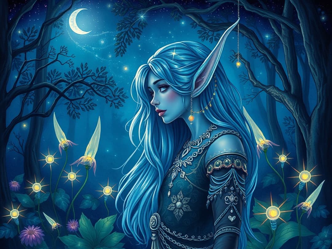 night elf illustration