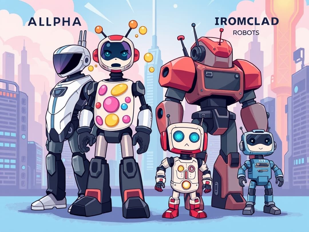 Robot name generator illustration