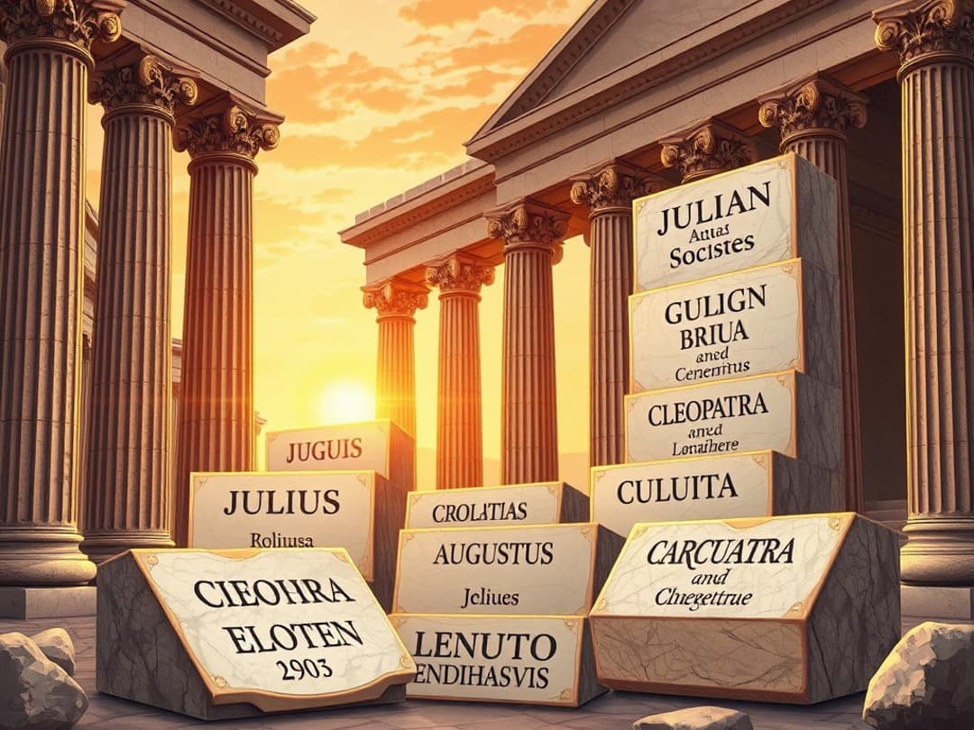 Roman name generator illustration
