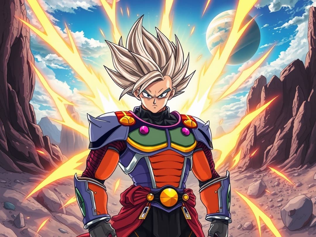Saiyan name generator illustration