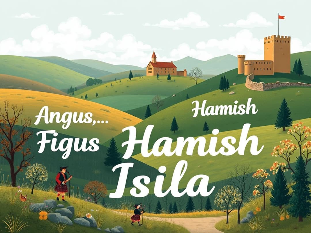 Scottish name generator illustration