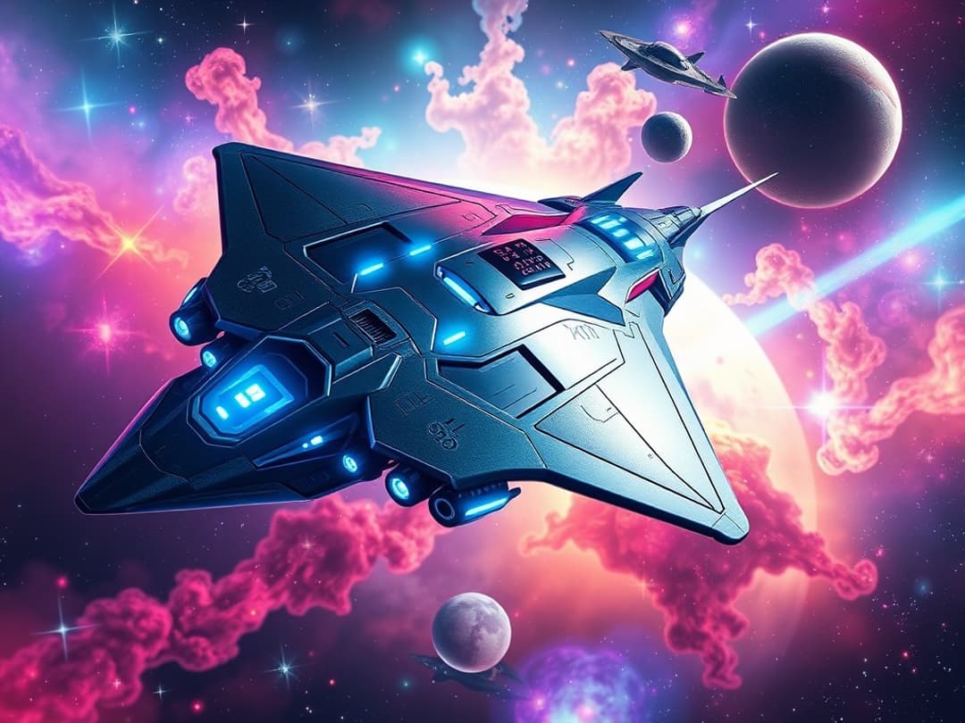 space ship illustration