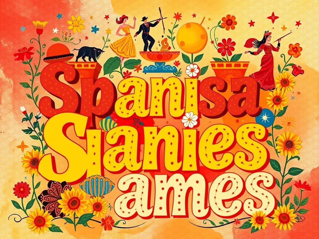 Spanish name generator illustration