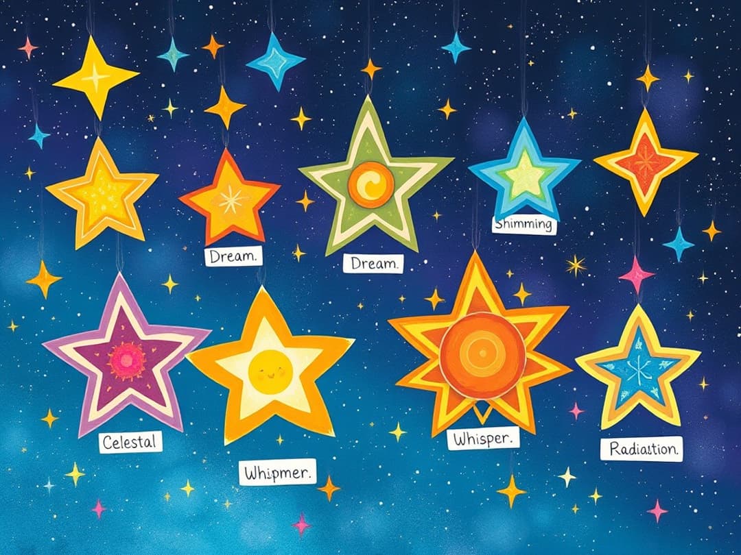 Star name generator illustration