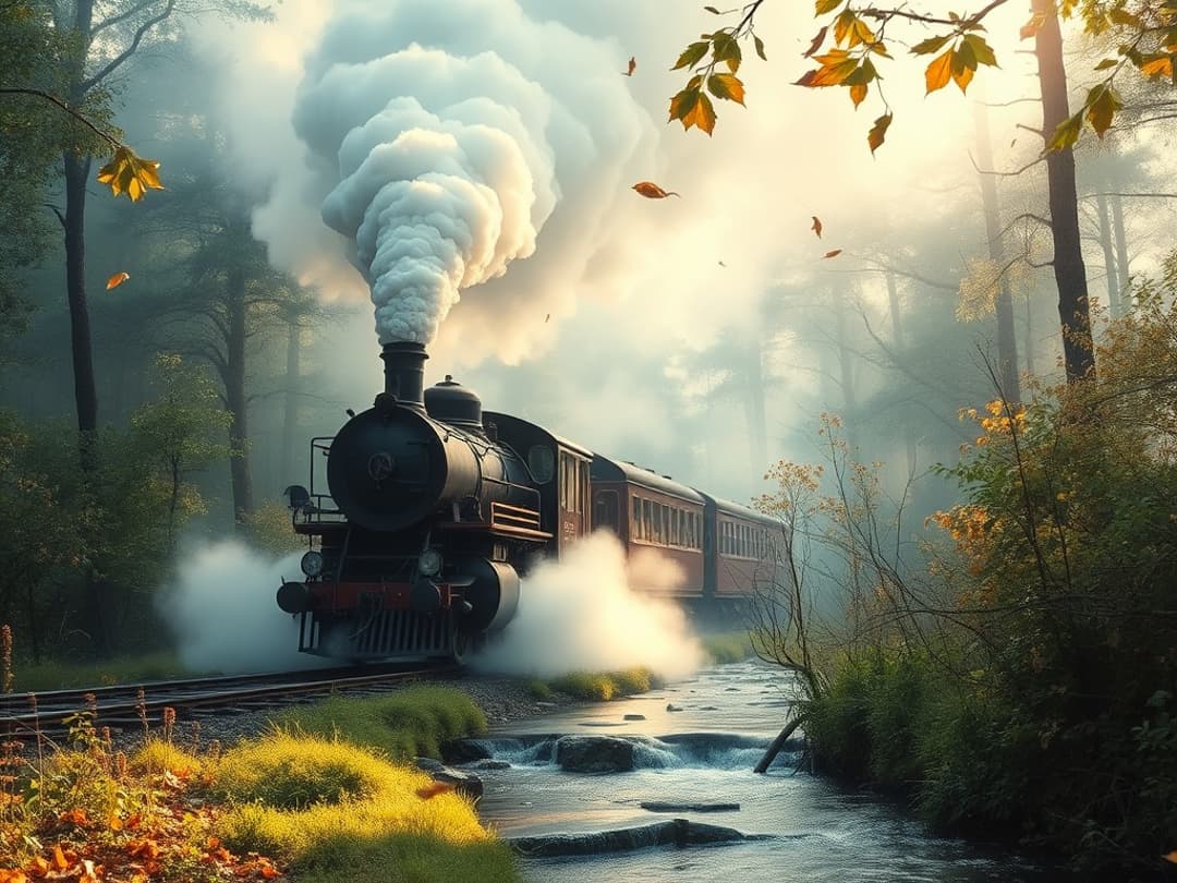 steam illustration