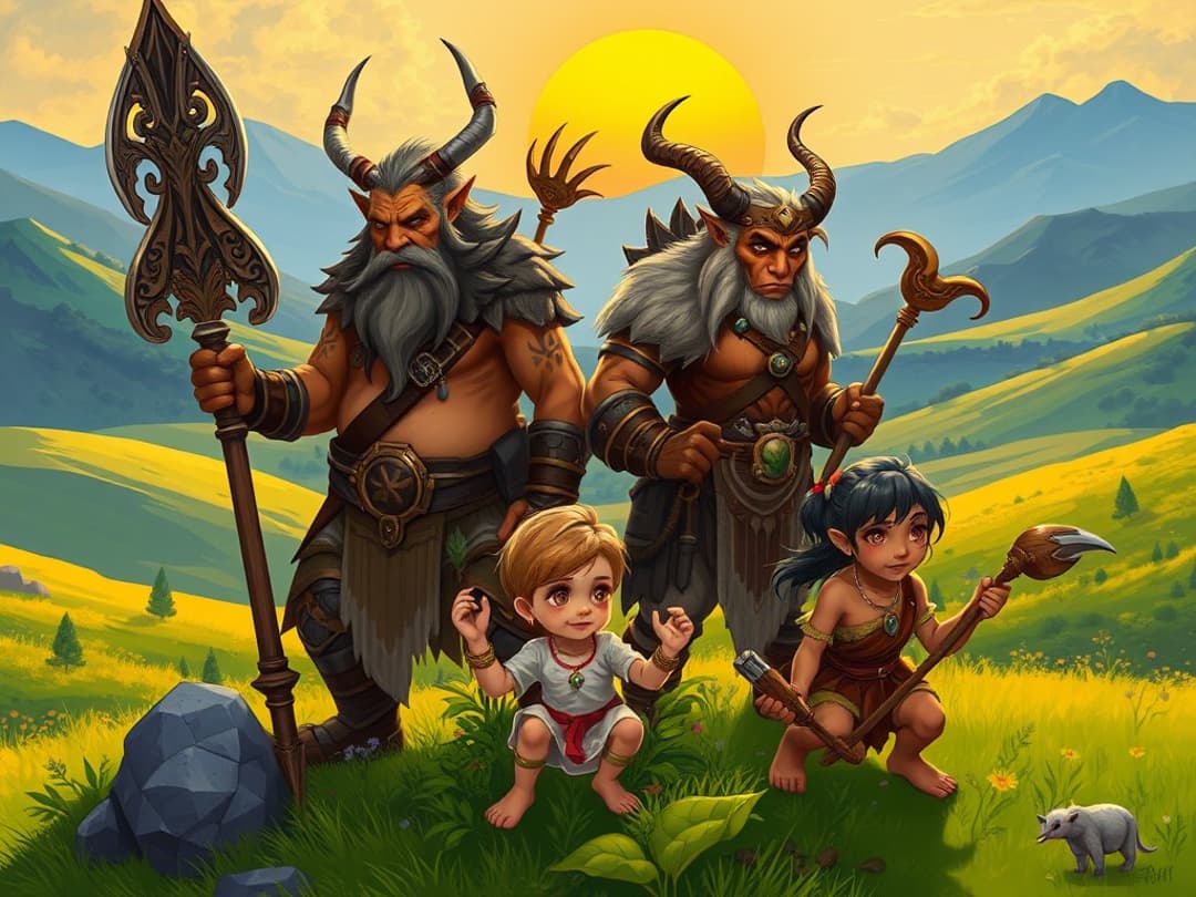 tauren illustration