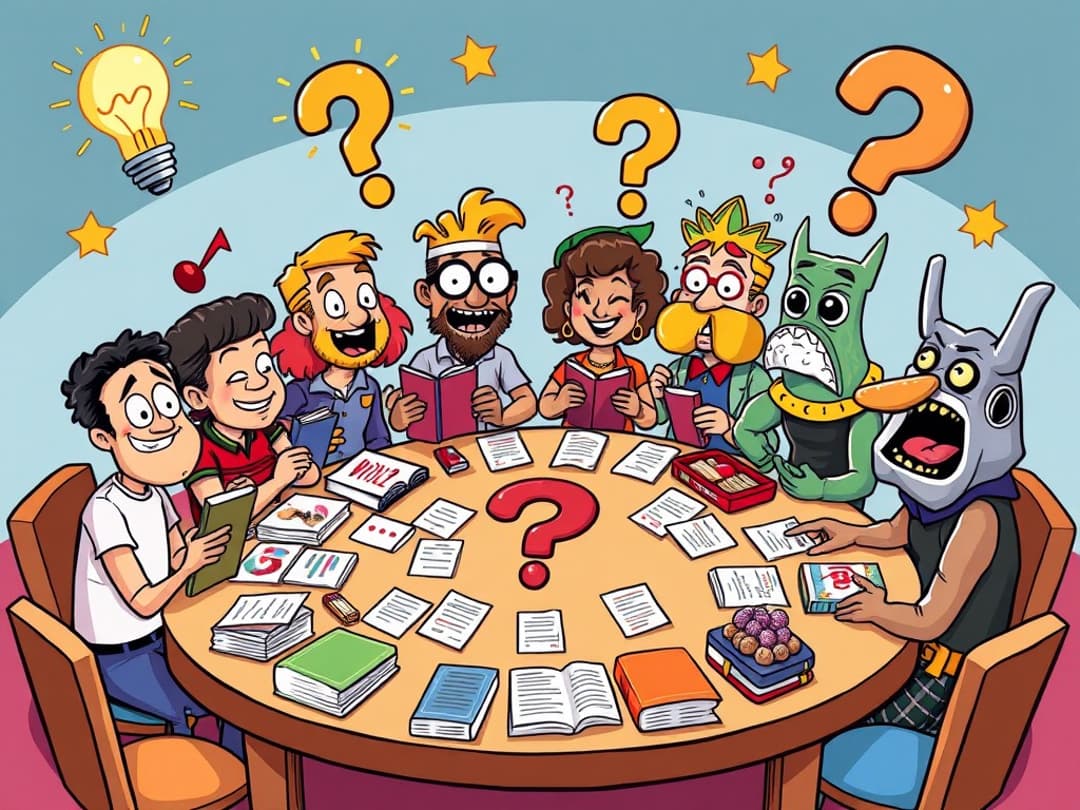 trivia team illustration