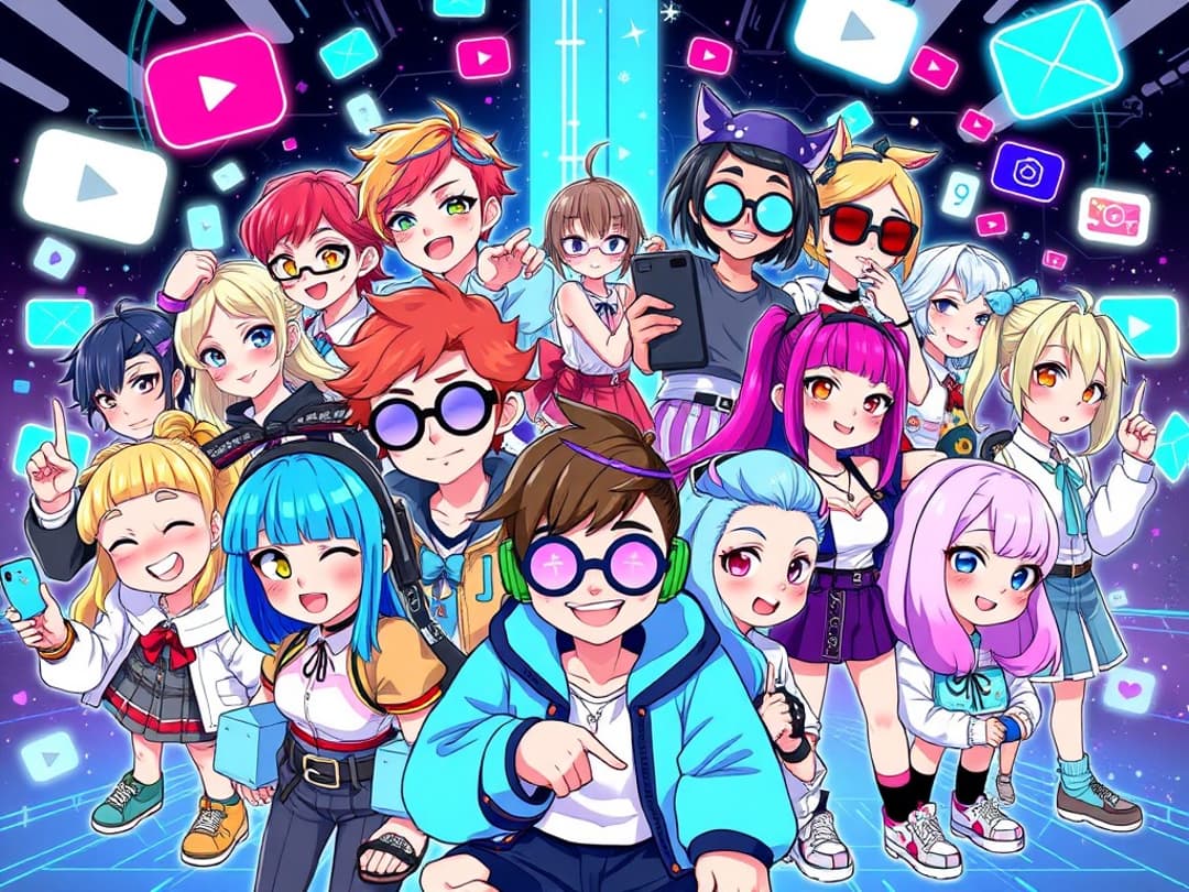 vtuber illustration