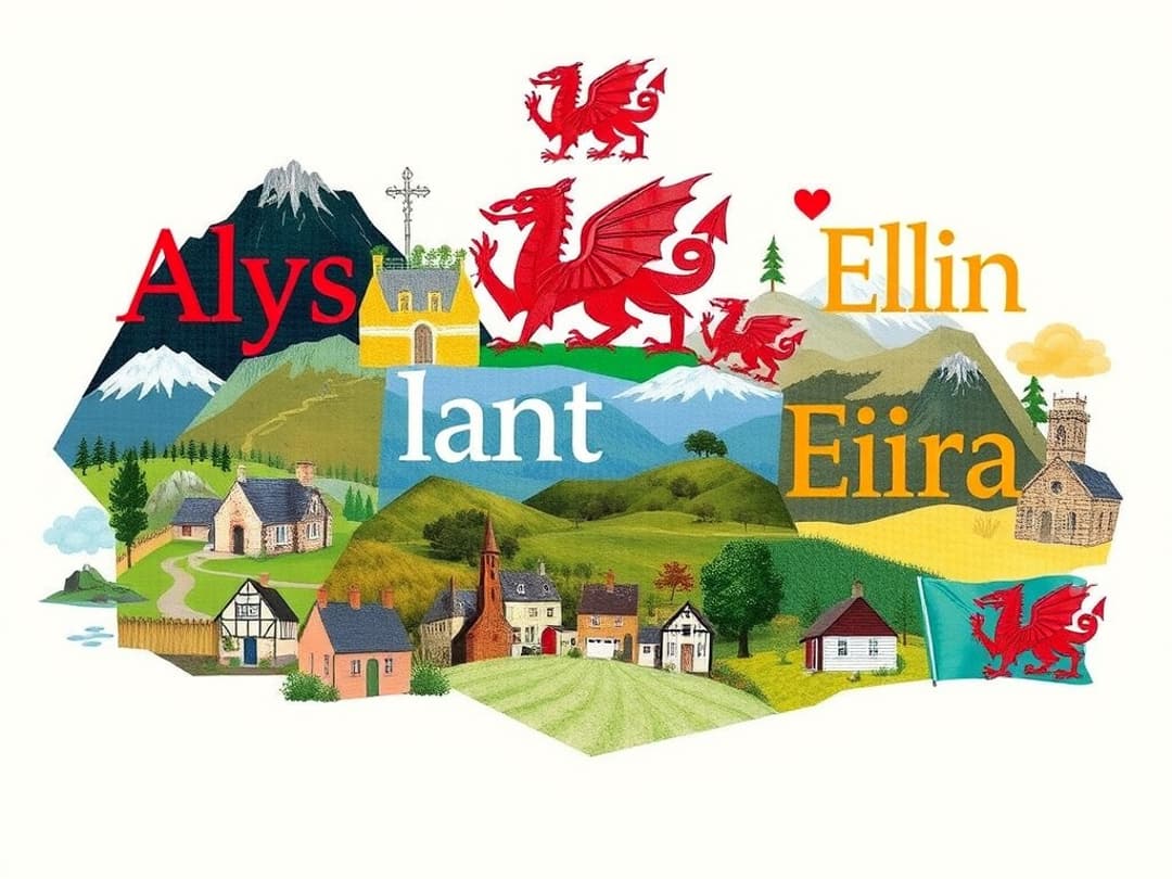 Welsh name generator illustration
