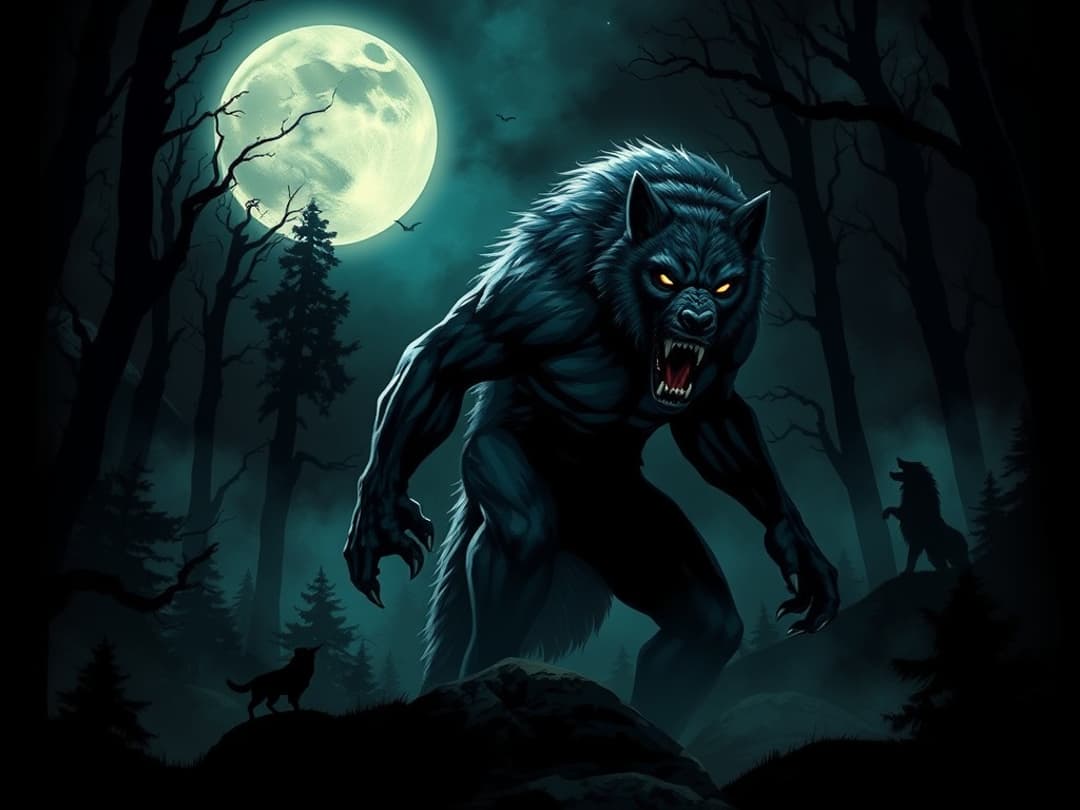 werewolf illustration