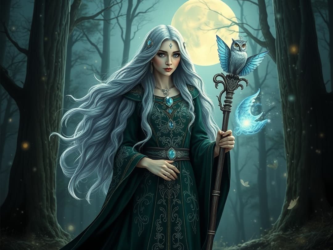 Witch name generator illustration