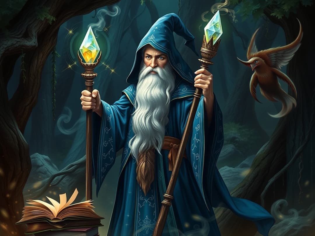 wizard illustration