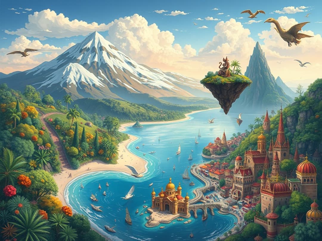 World name generator illustration