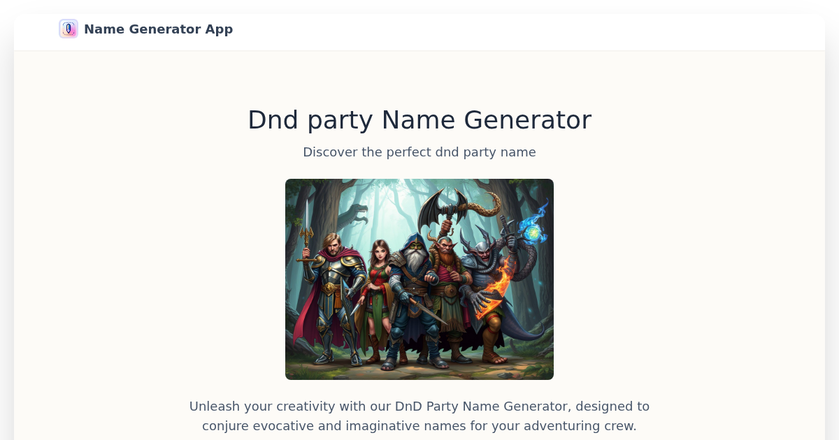 dnd-party-name-generator